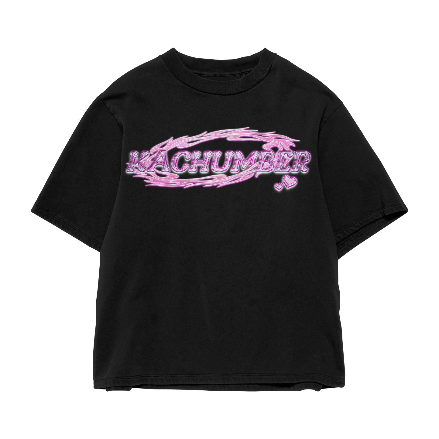 CANDY BLACK OVERSIZED TEE