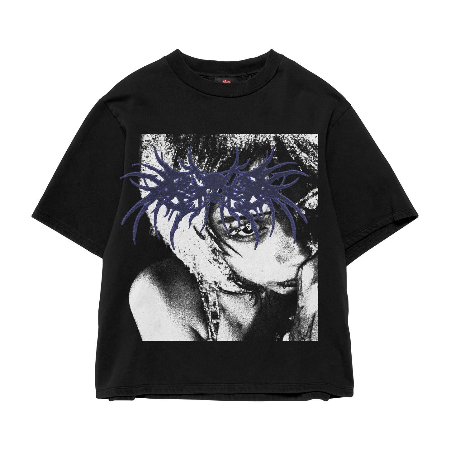 METAL BLACK OVERSIZED TEE