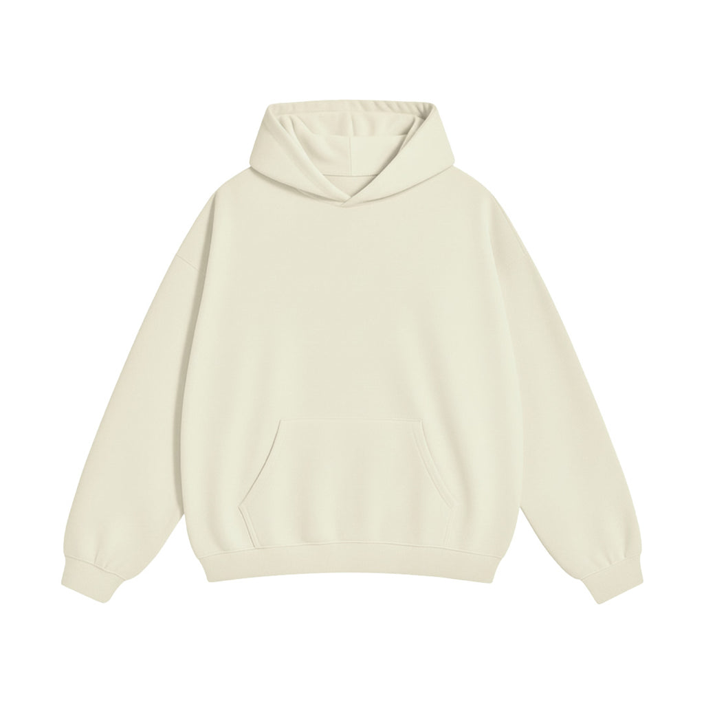 BASIC OFF WHITE OVERSIZED HOODIE
