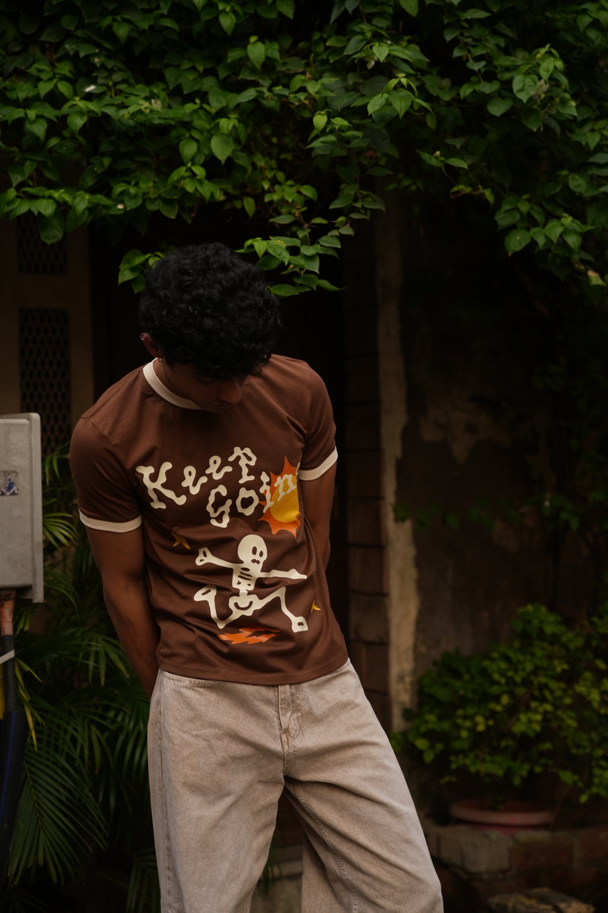 KEEP GOING RINGER TEE