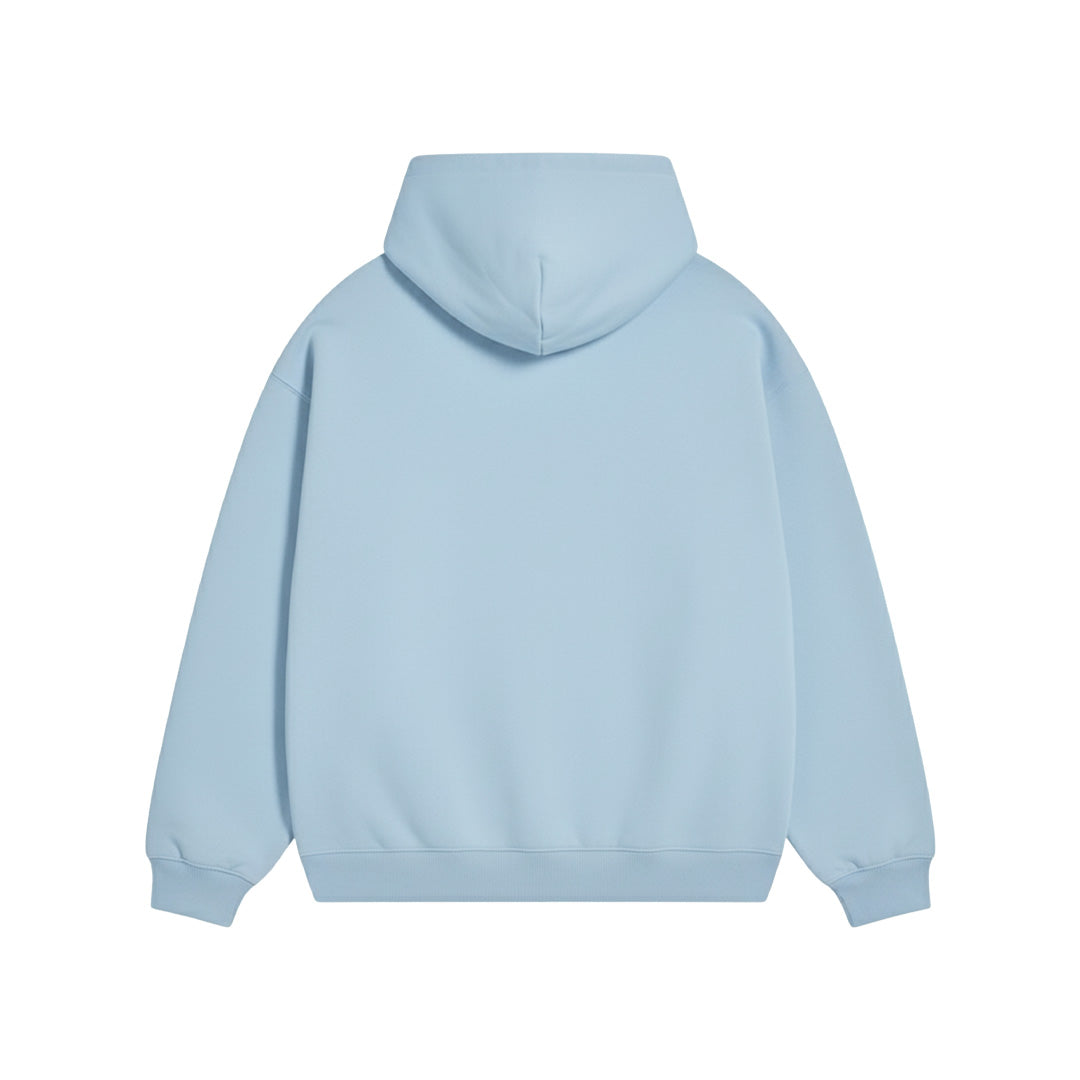 BASIC BABY BLUE OVERSIZED HOODIE