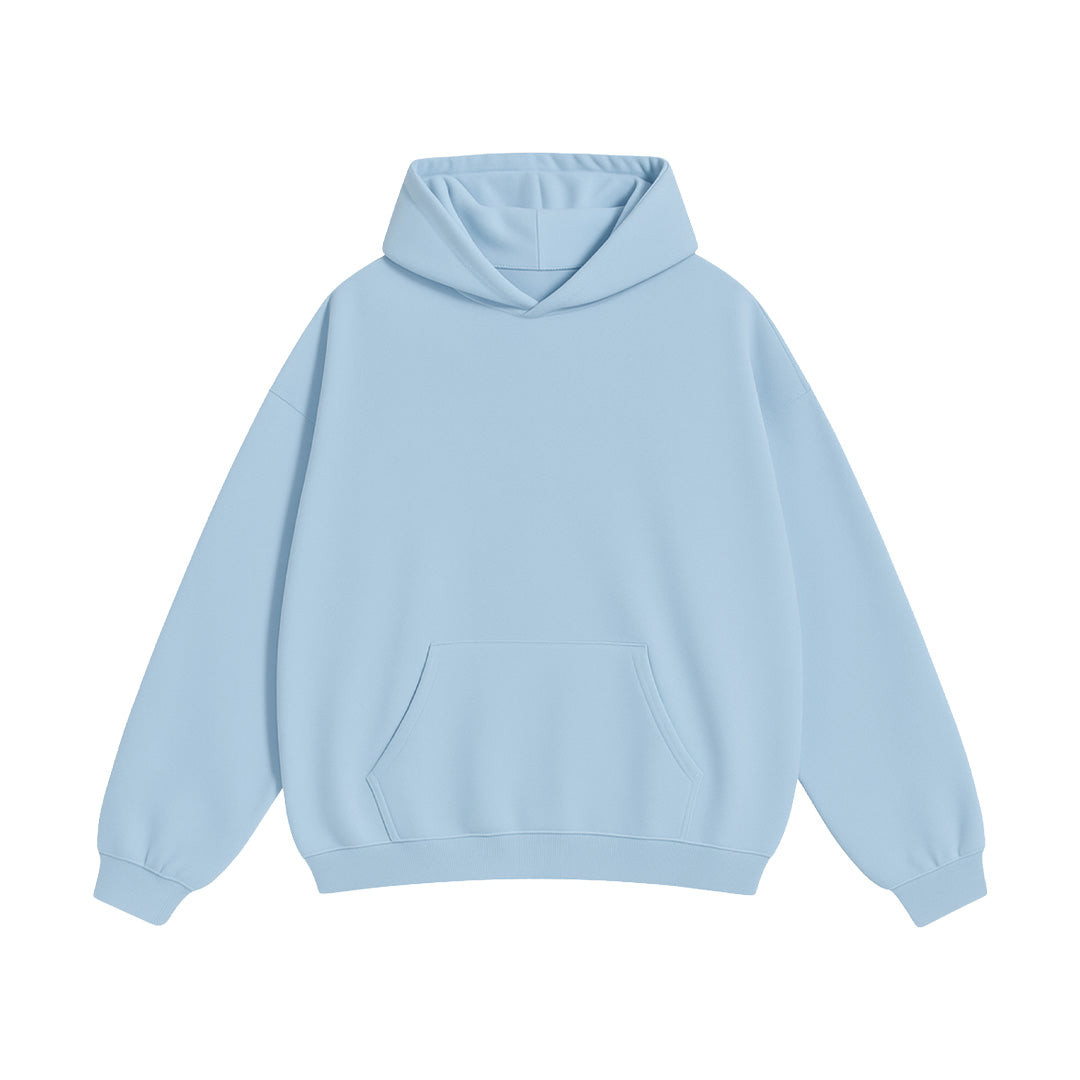 BASIC BABY BLUE OVERSIZED HOODIE