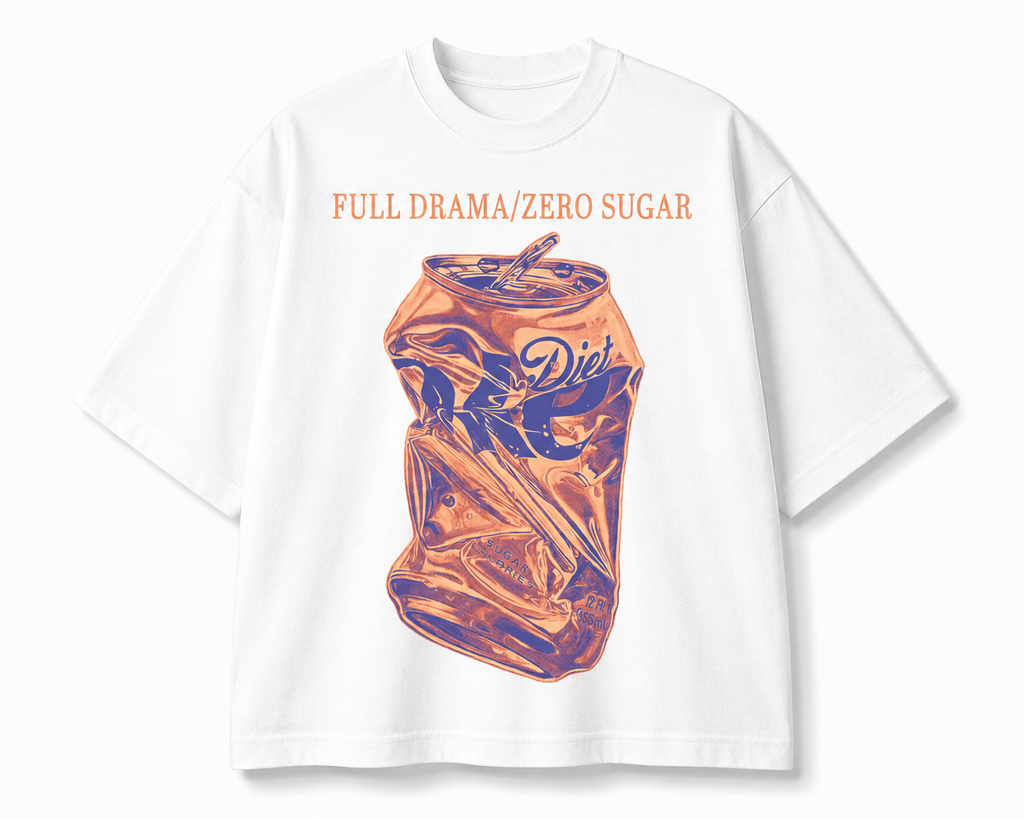 ZERO SUGAR WHITE TEE