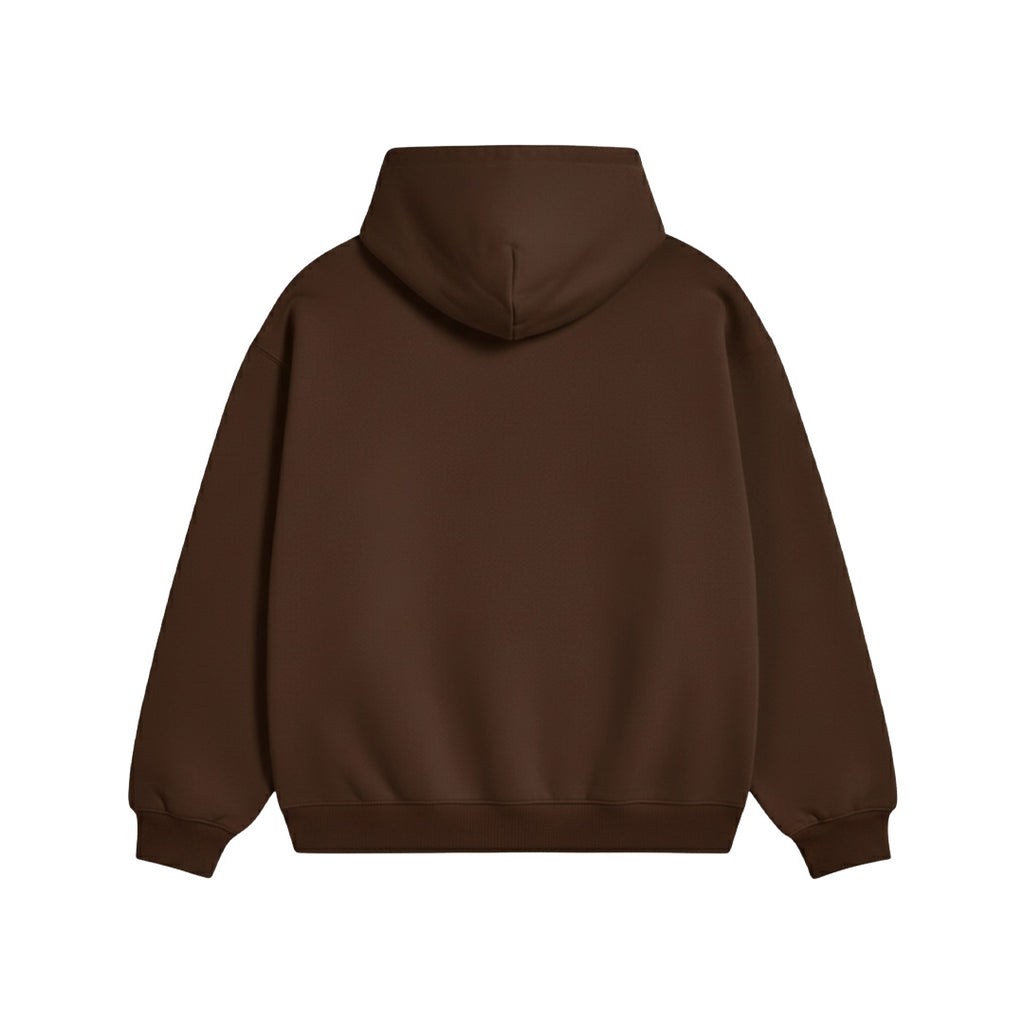 BASIC MOCHA OVERSIZED HOODIE