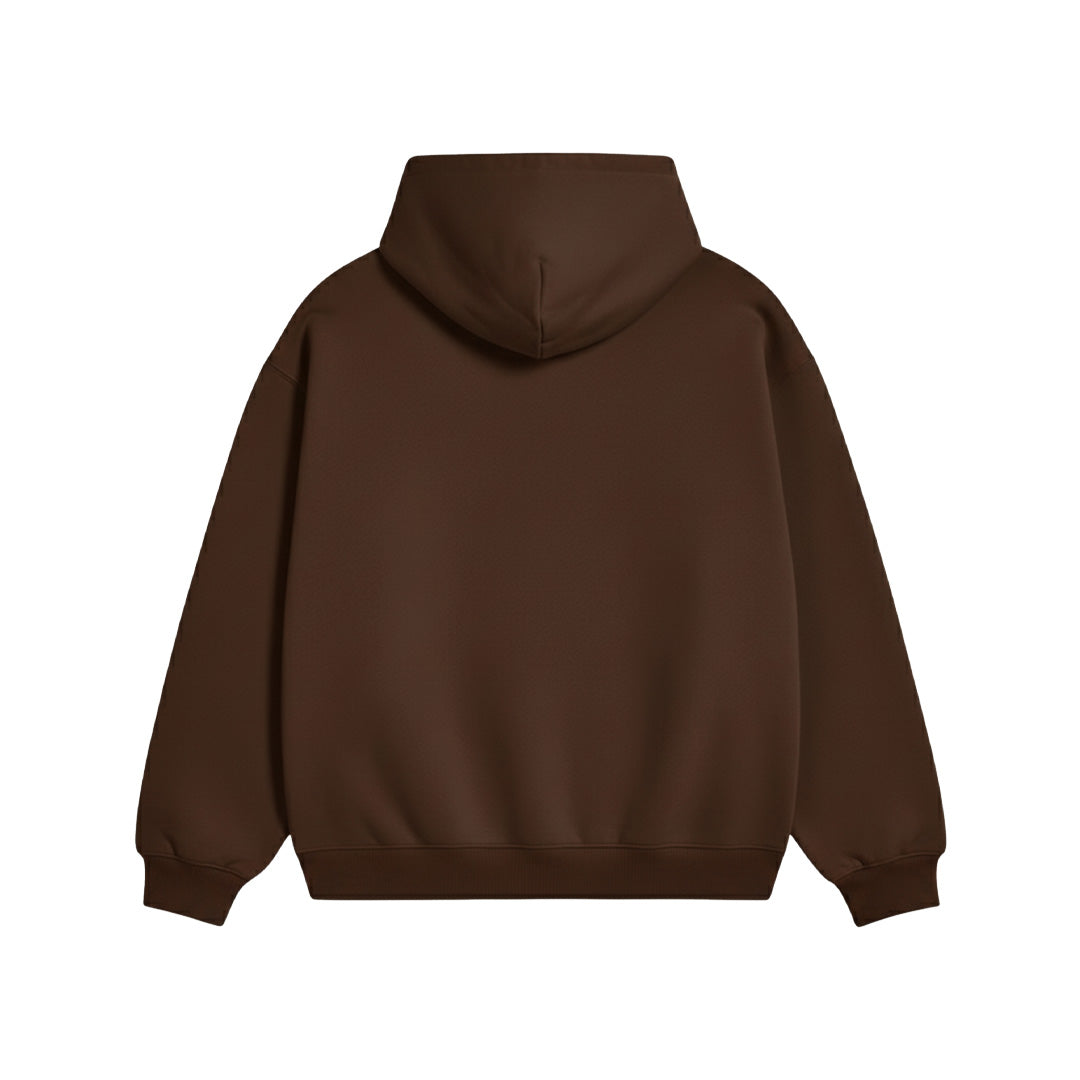 BASIC MOCHA OVERSIZED HOODIE