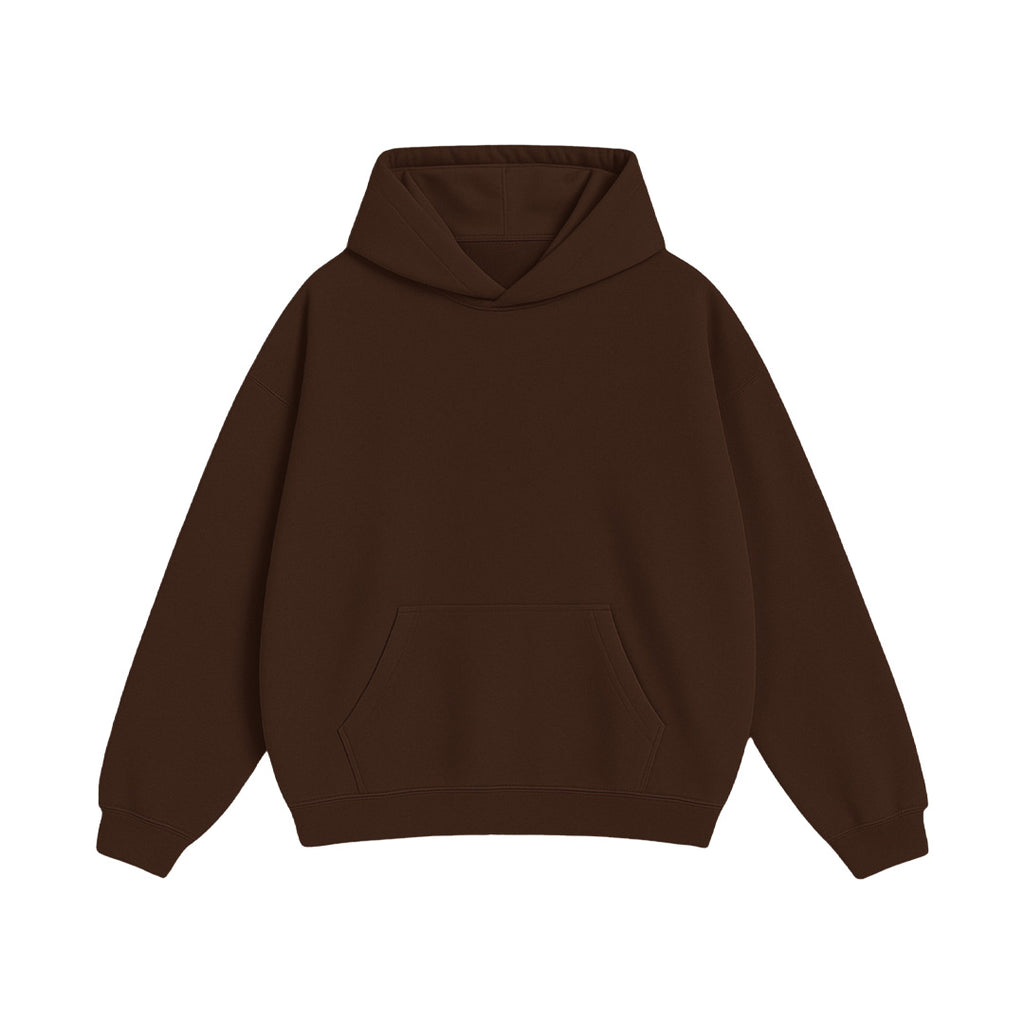 BASIC MOCHA OVERSIZED HOODIE
