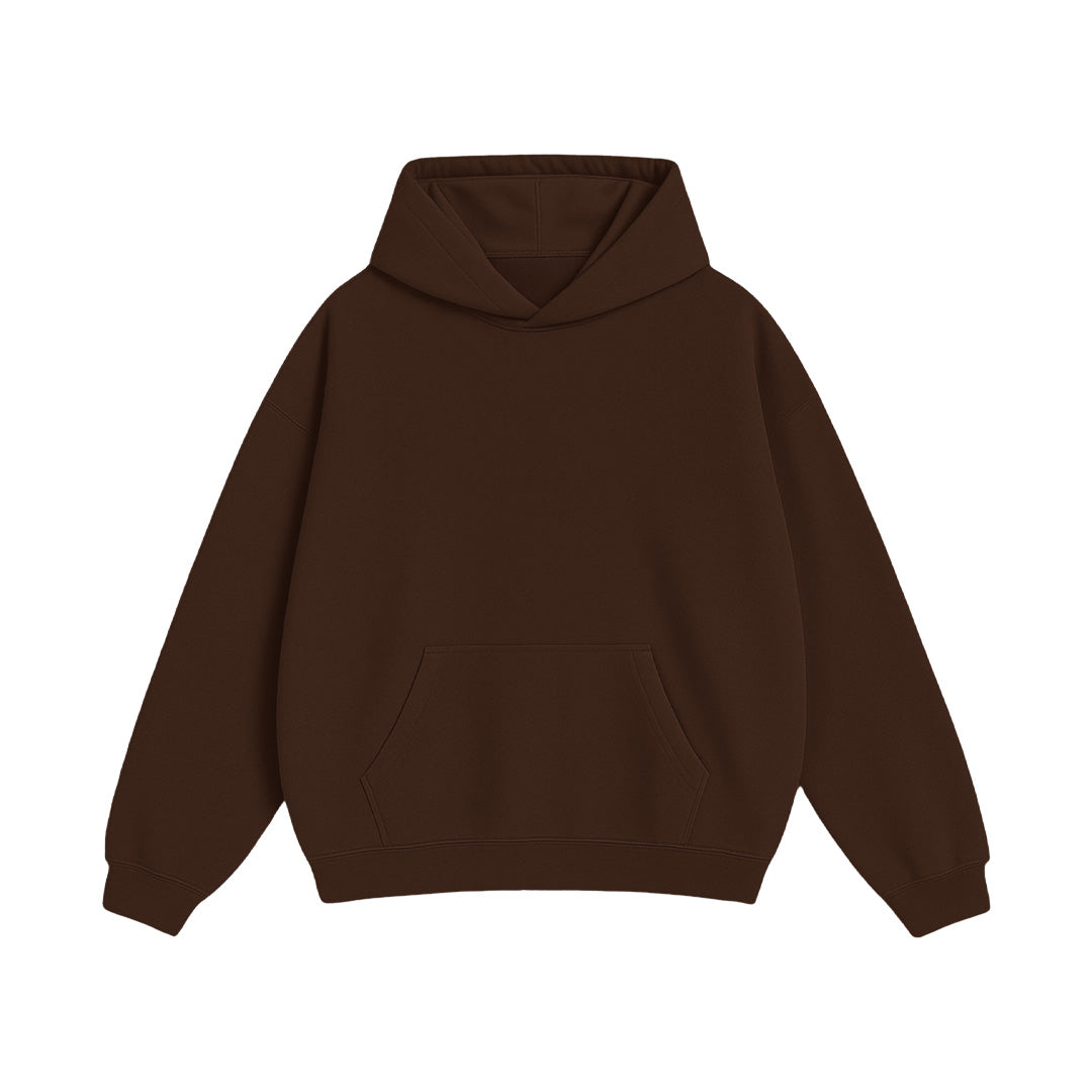 BASIC MOCHA OVERSIZED HOODIE