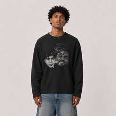 KHANYE WAFFLE KNIT FULL SLEEVES TEE