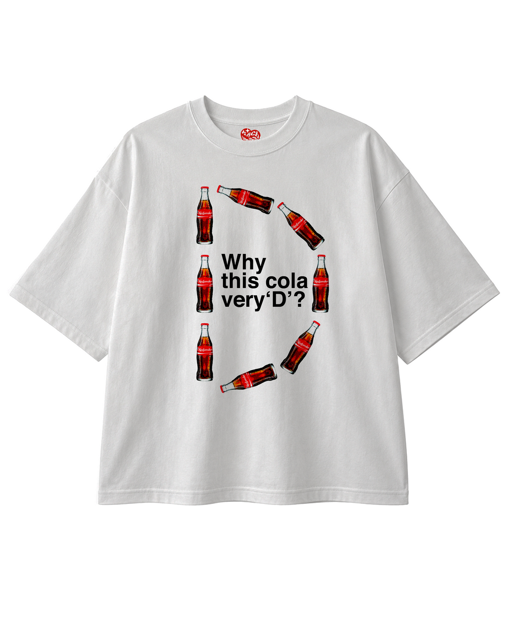 COLA VERY D WHITE TEE