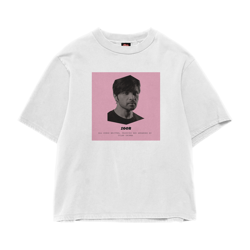 WHITE IGOR OVERSIZED TEE