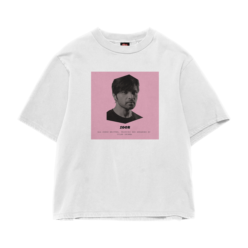 WHITE IGOR OVERSIZED TEE