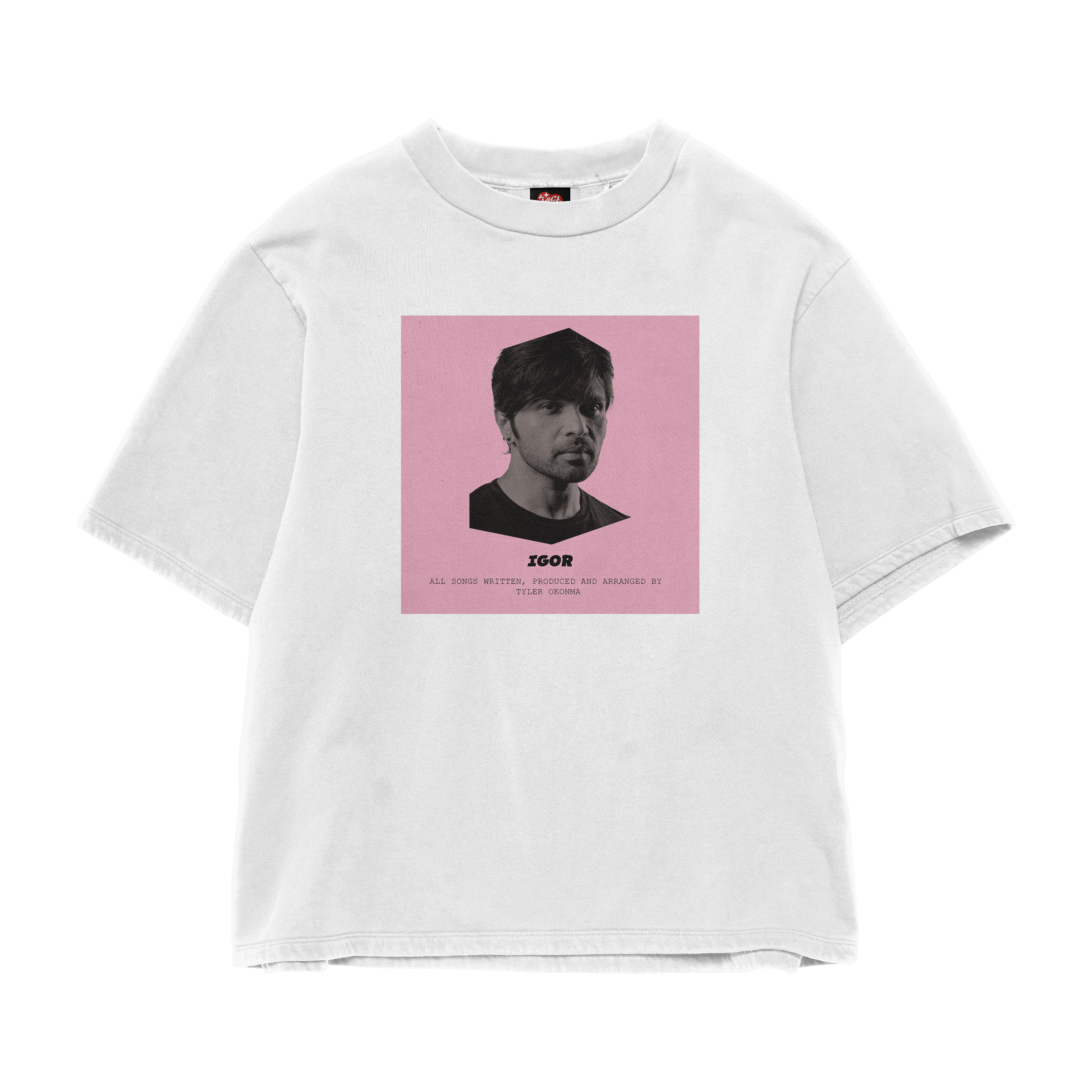 WHITE IGOR OVERSIZED TEE