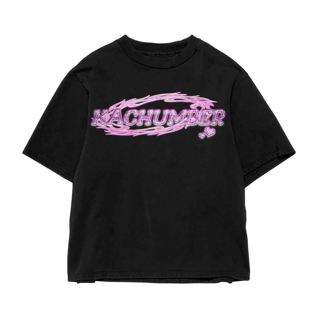 CANDY BLACK OVERSIZED TEE