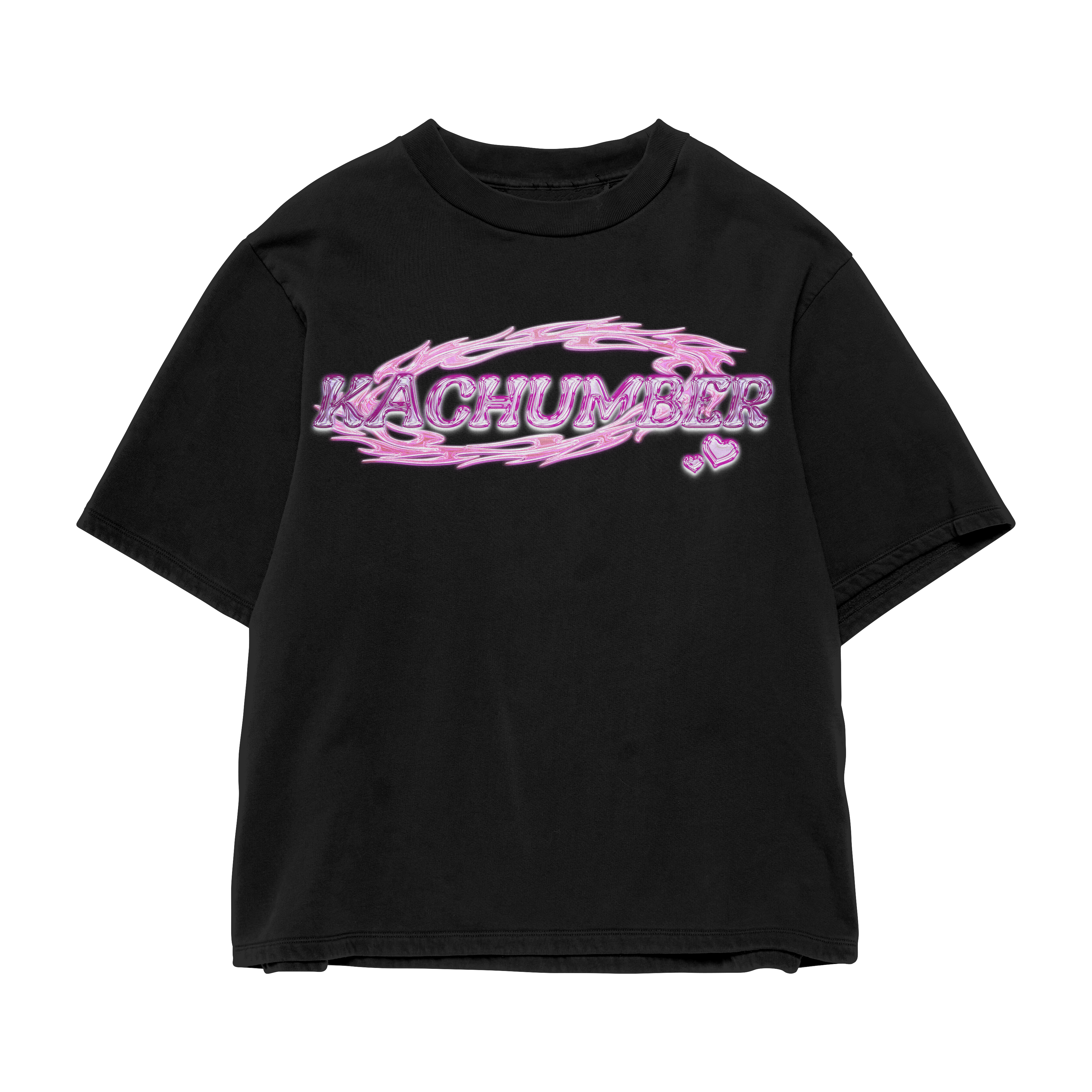 CANDY BLACK OVERSIZED TEE