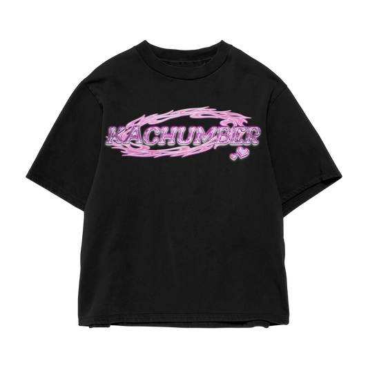 CANDY BLACK OVERSIZED TEE