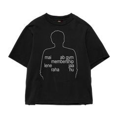 GYM MEMBERSHIP OVERSIZED TEE