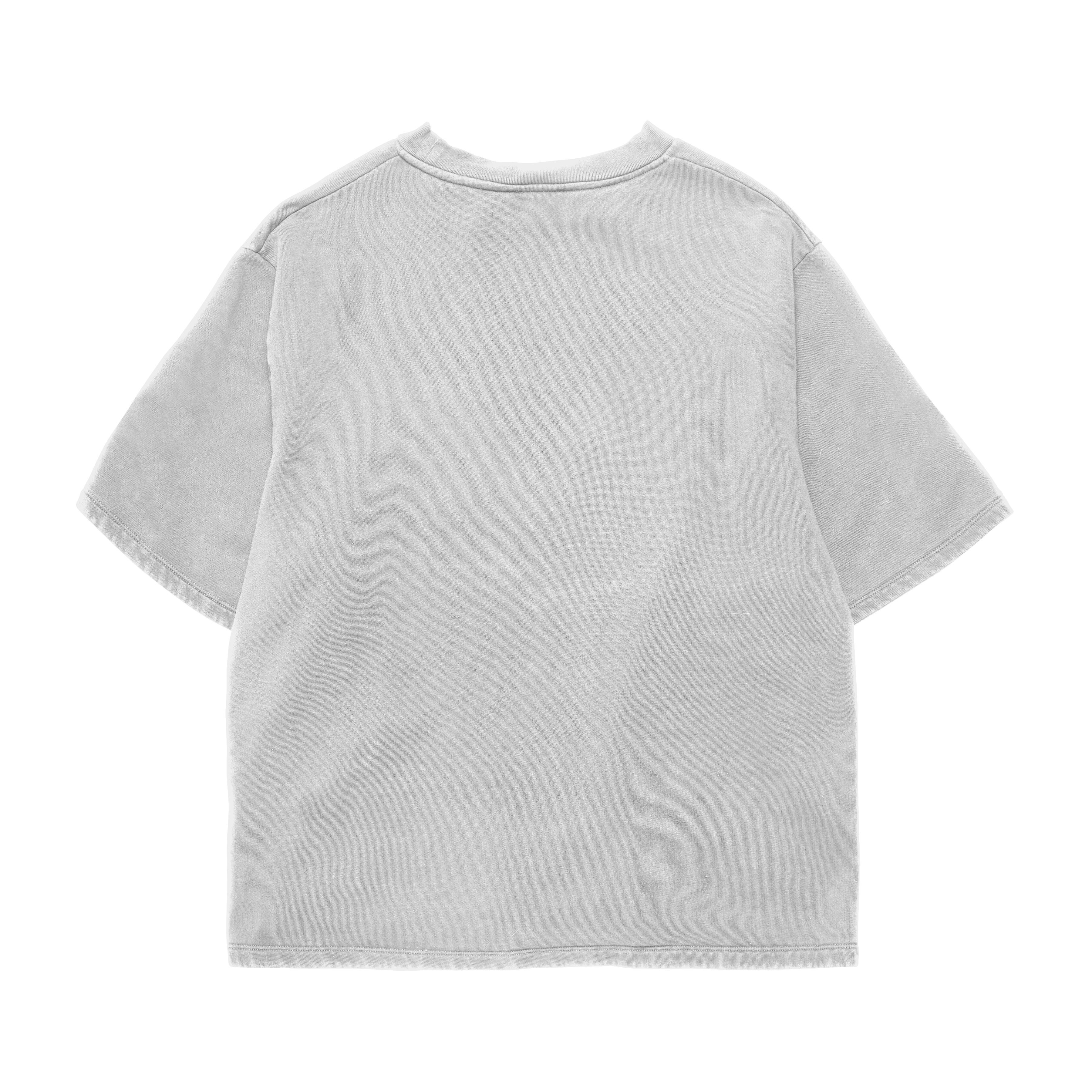 WHITE MISSING OVERSIZED TEE