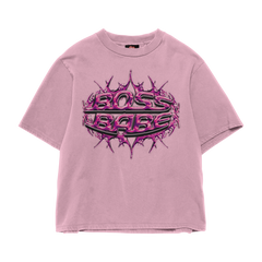 BOSS BABE PINK OVERSIZED TEE