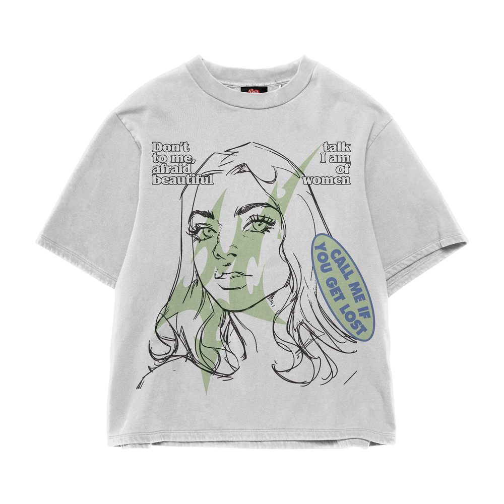 BEAUTIFUL WOMAN OVERSIZED TEE