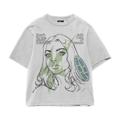 BEAUTIFUL WOMAN OVERSIZED TEE