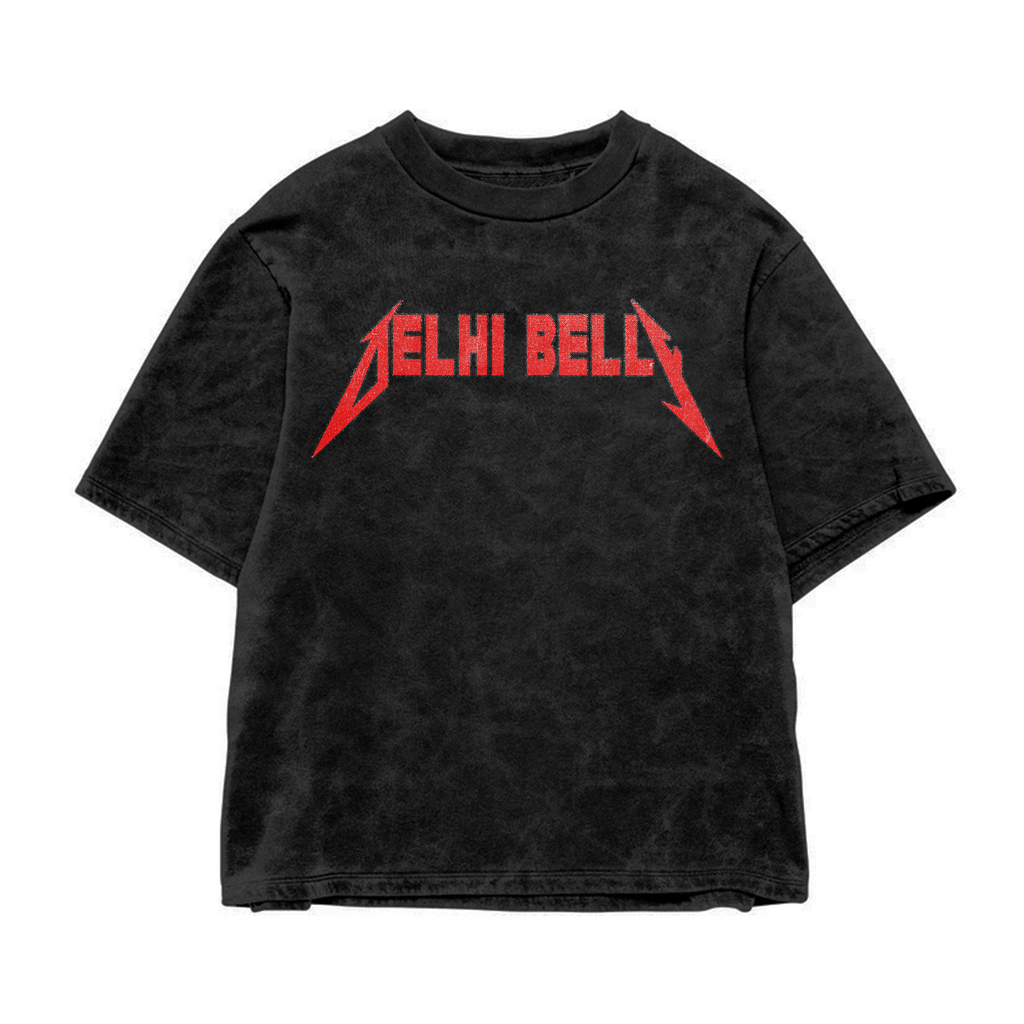 DELLI BELLY ACID WASHED TEE