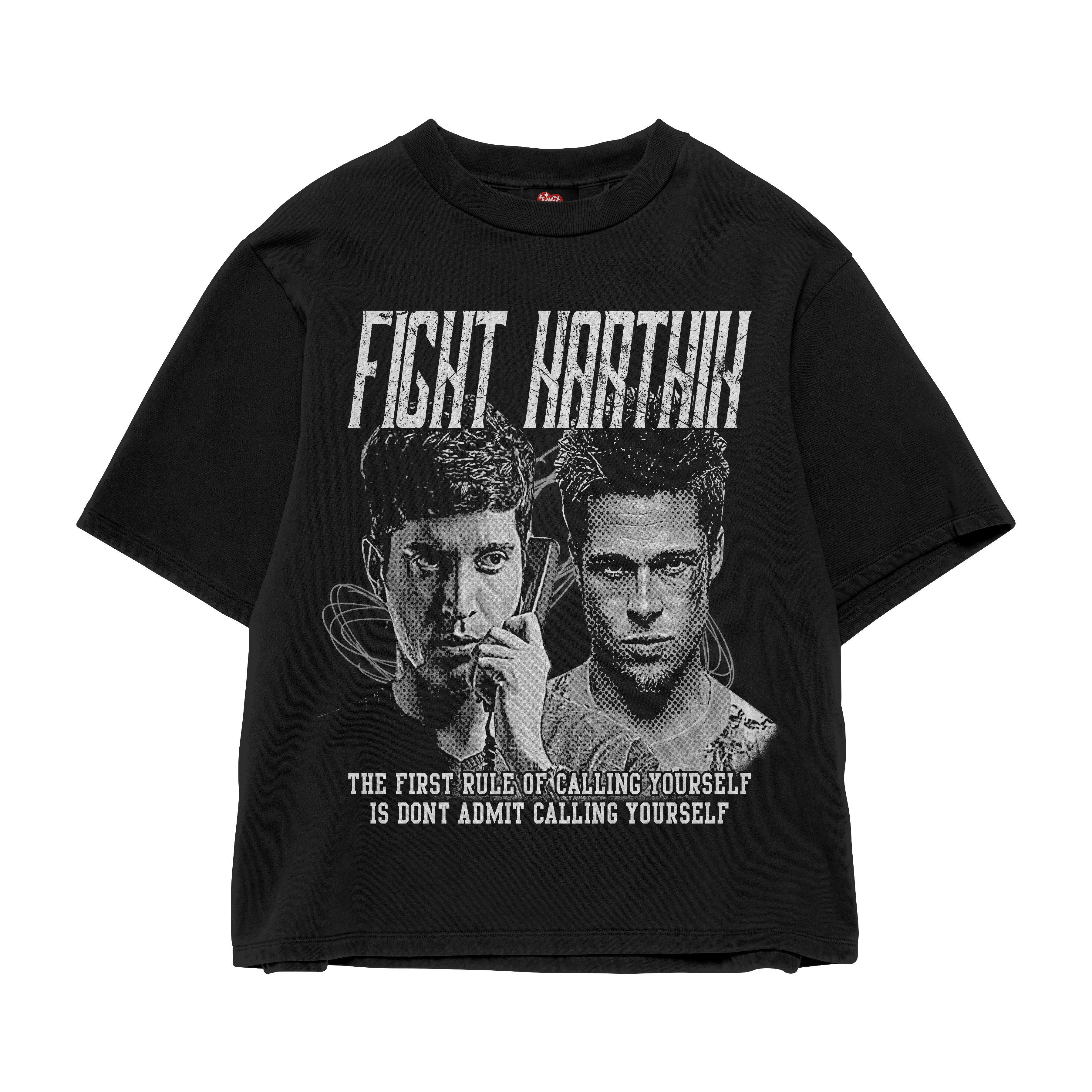 FIGHT KARTHIK OVERSIZED TEE