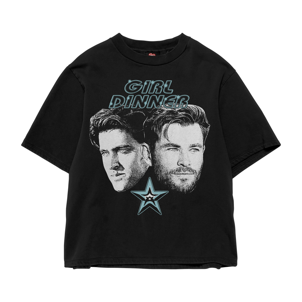 GIRL DINNER OVERSIZED TEE