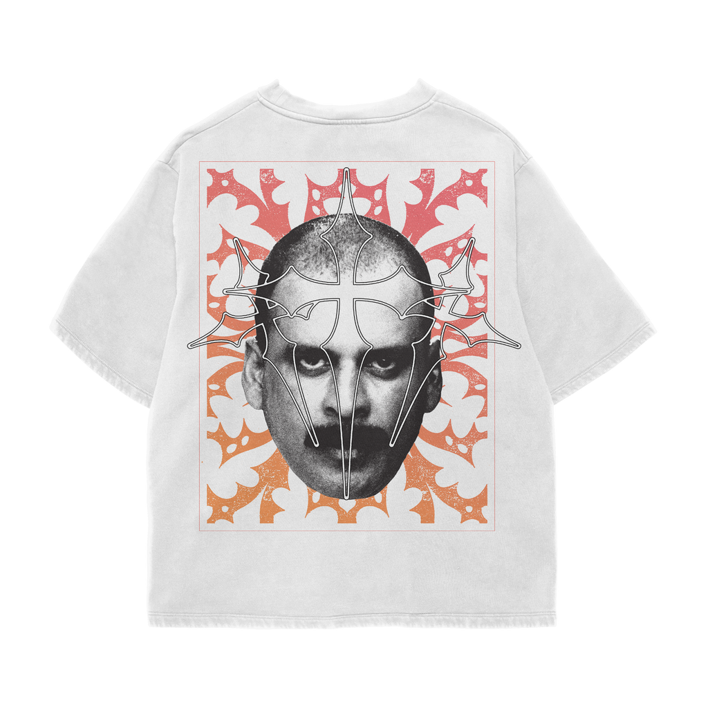 WHITE TAKLA OVERSIZED TEE