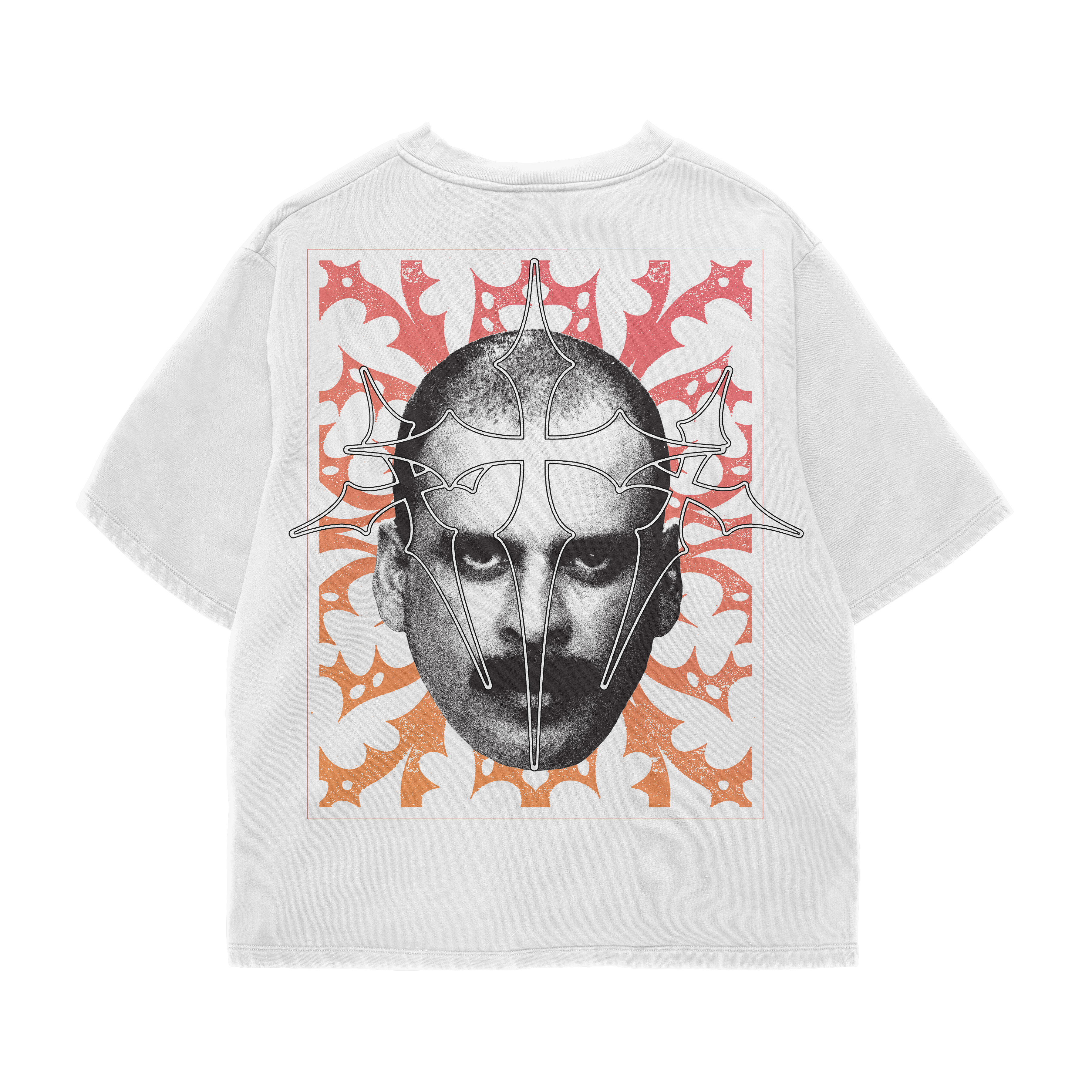 WHITE TAKLA OVERSIZED TEE