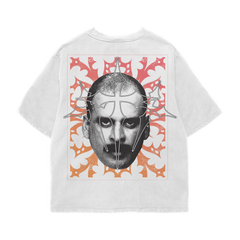 WHITE TAKLA OVERSIZED TEE