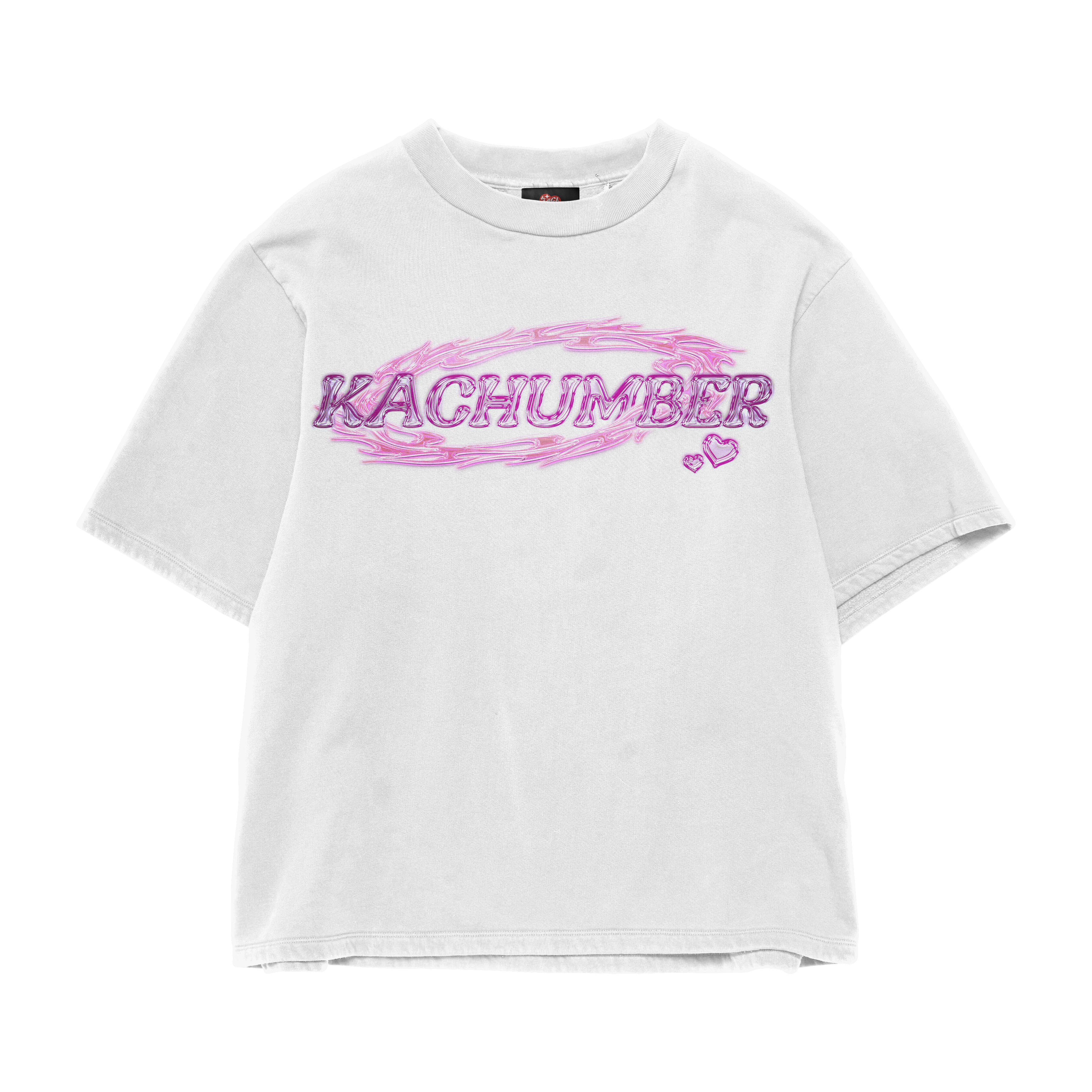 CANDY WHITE OVERSIZED TEE