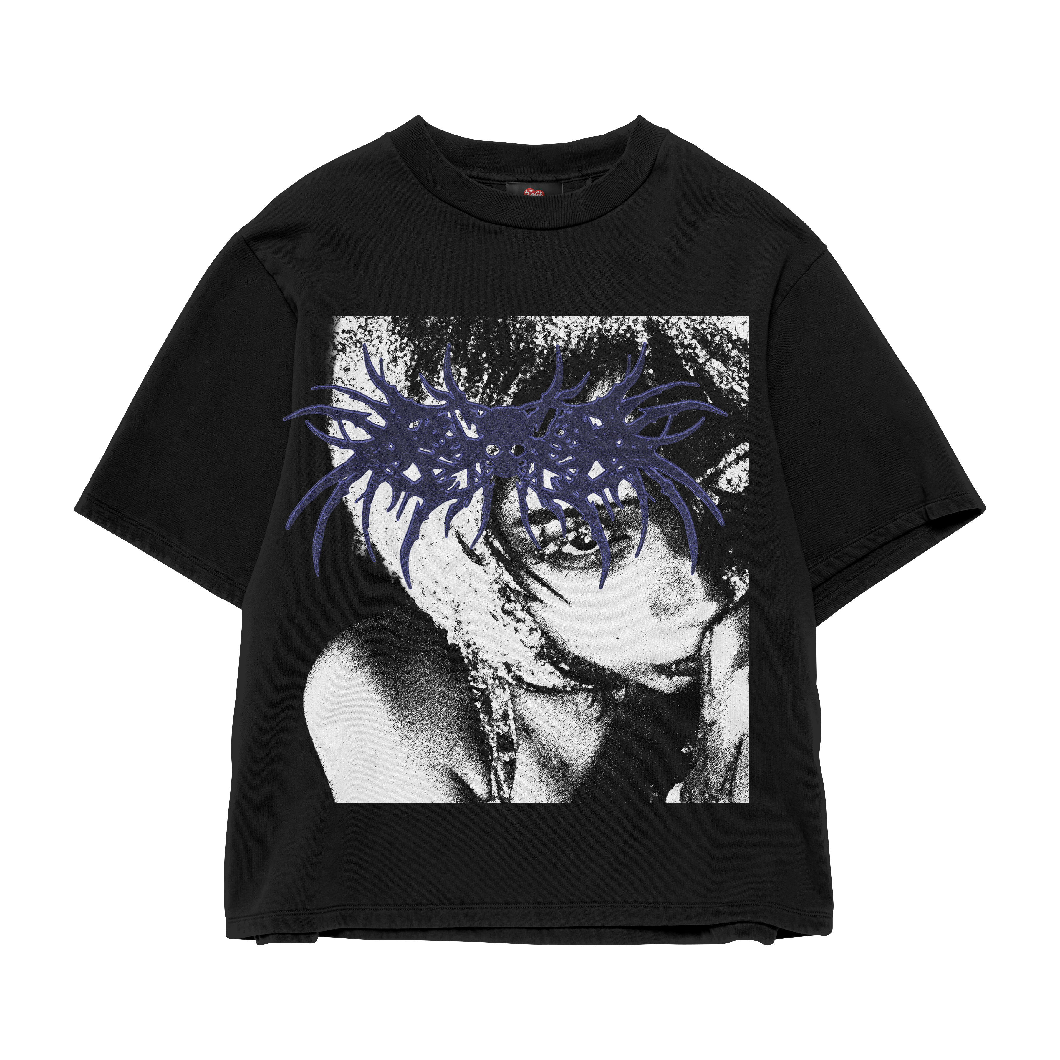 METAL BLACK OVERSIZED TEE