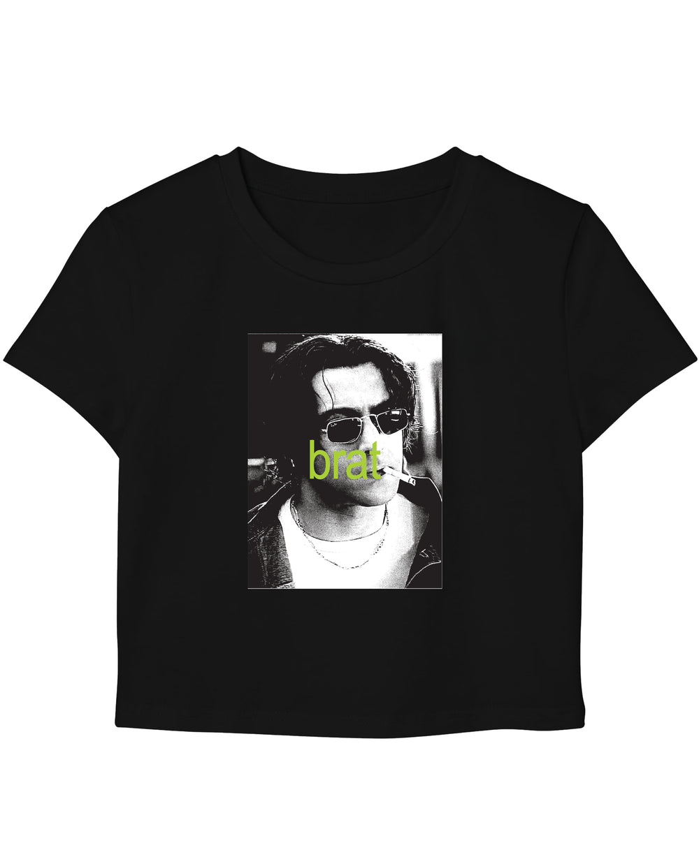 BRAT BLACK BABY TEE