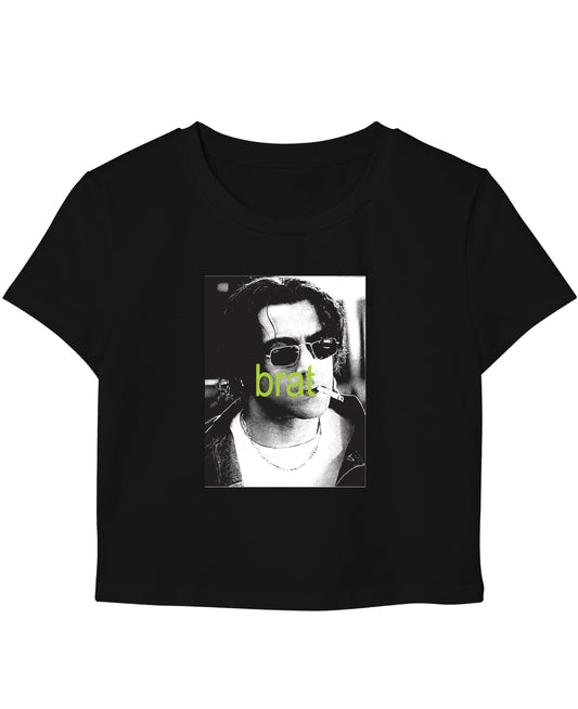 Black Baby Tee Front Design