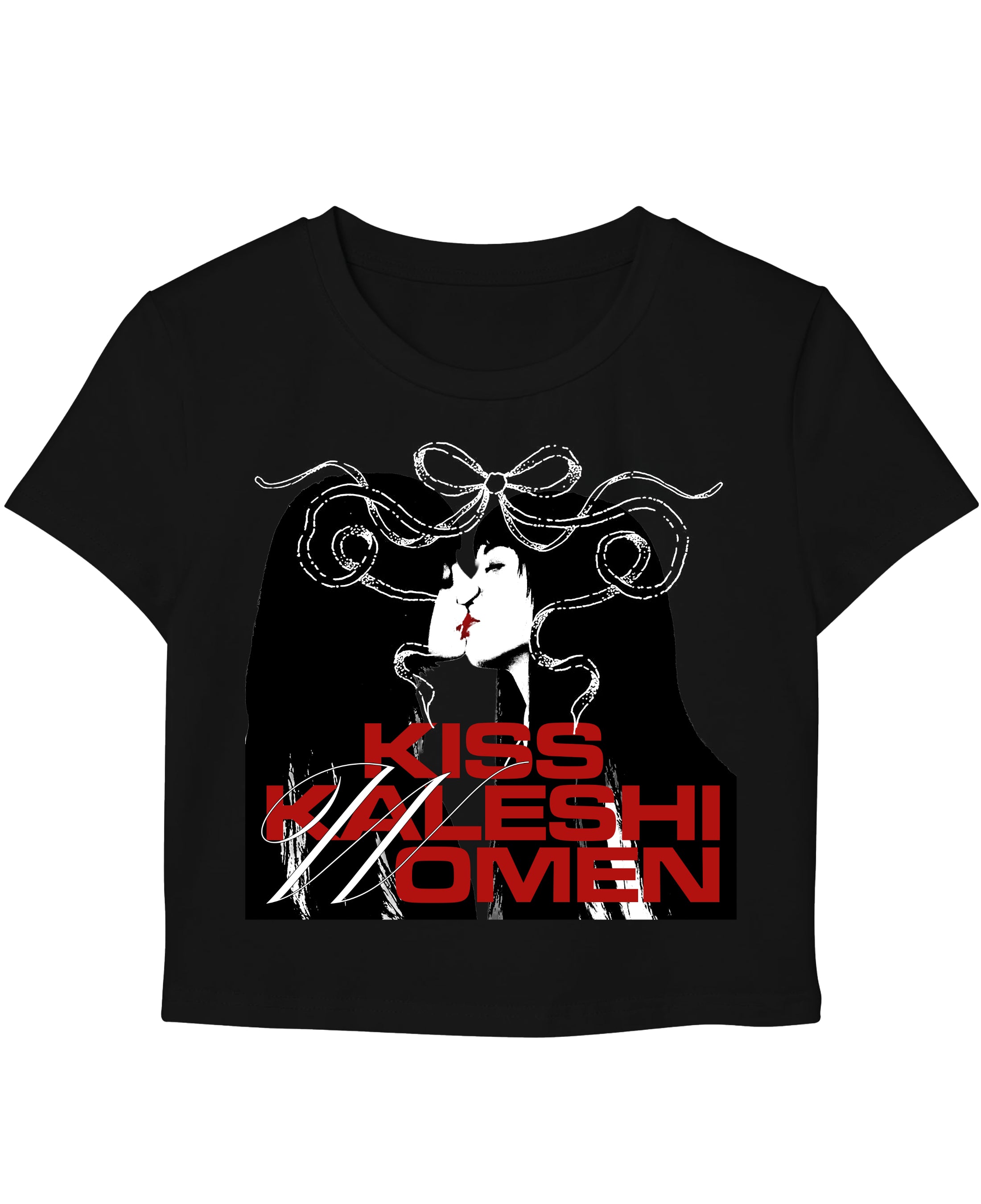 Black Baby Tee Front Design