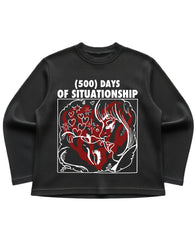 Situationship Waffleknit Full Sleeves Tee