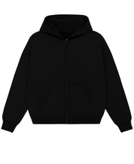 Black Basic Zipper