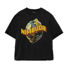 NIMBUDA BLACK OVERSIZED TEE