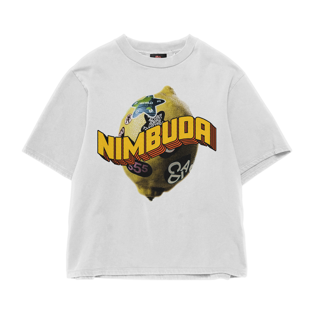 NIMBUDA WHITE OVERSIZED TEE