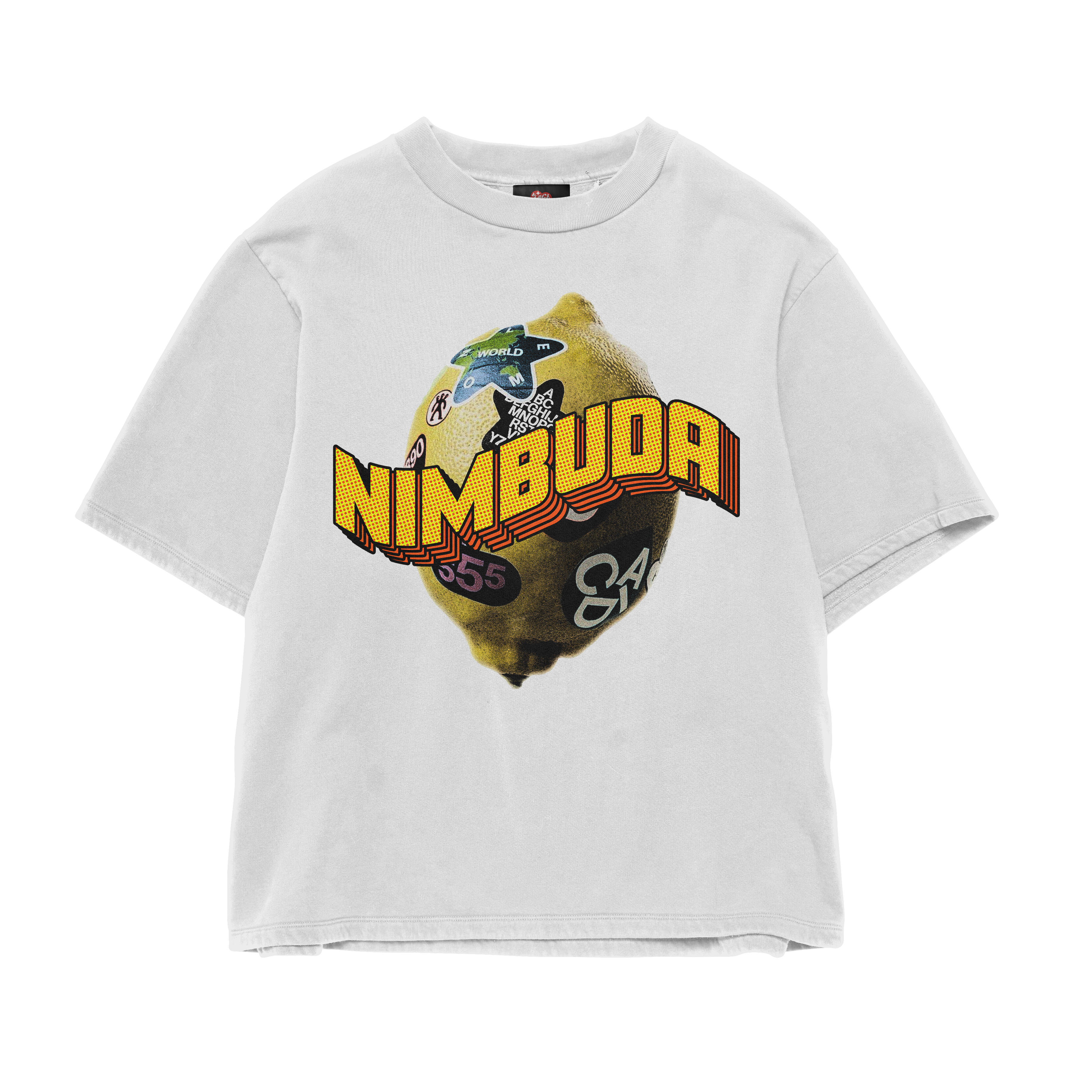 NIMBUDA WHITE OVERSIZED TEE