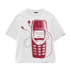 DELHI WALI WHITE OVERSIZED TEE
