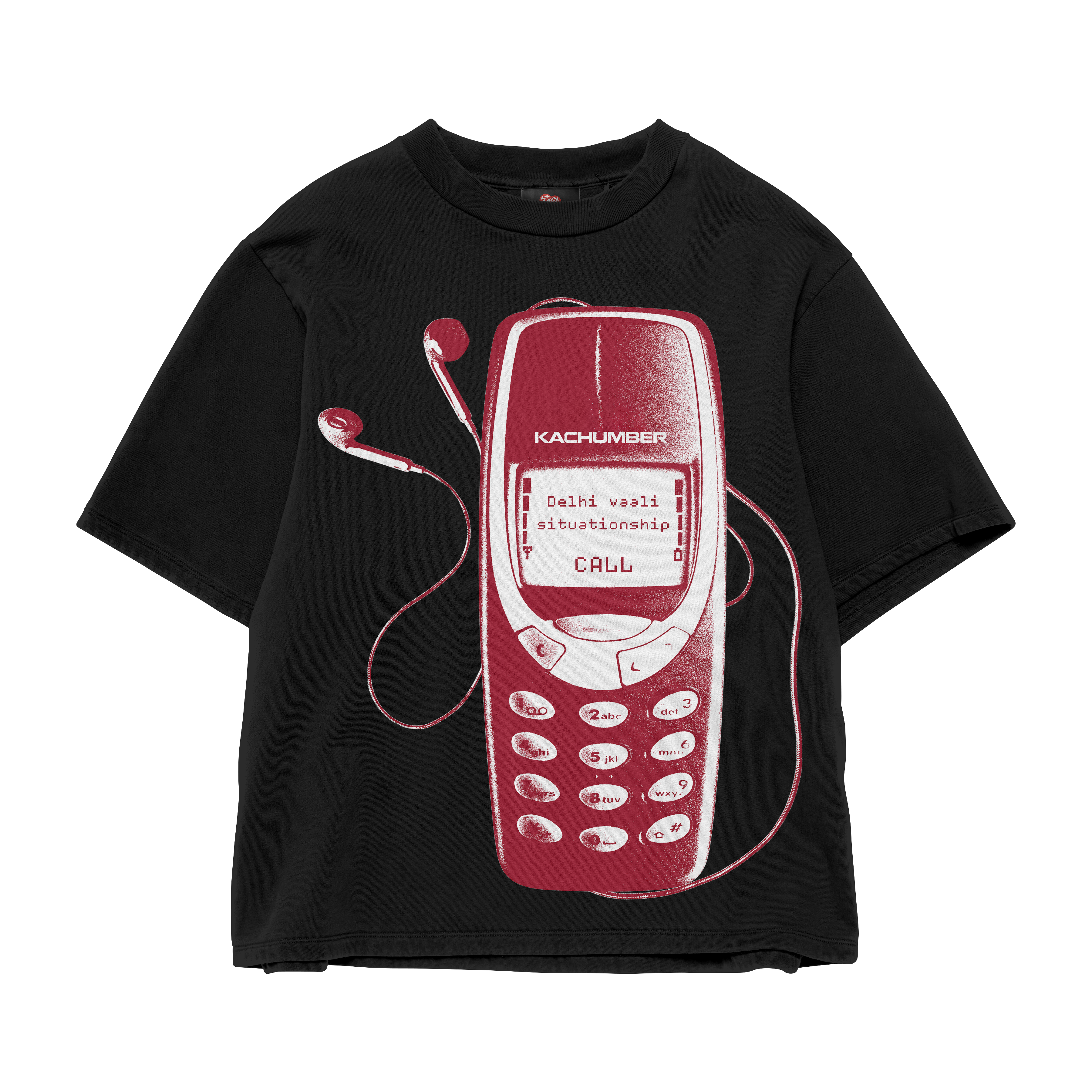 DELHI WALI BLACK TEE