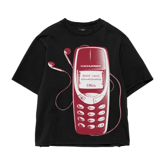 DELHI WALI BLACK TEE