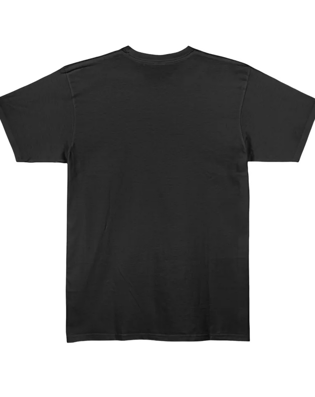 khanye black regular tee - Black Regular Fit T-shirt Back