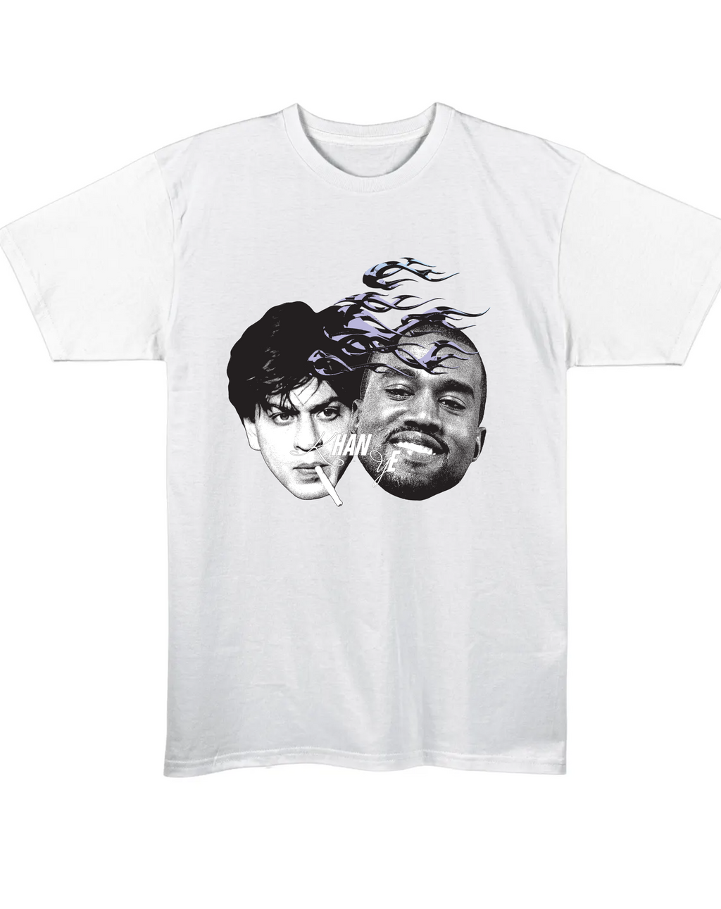 khanye regular tee - White Regular Fit T-shirt Front